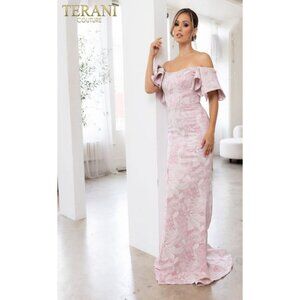 Off Shoulder Long Formal Dress for Mother of the Bride Evening Gown